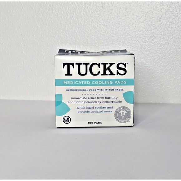 Other - TUCKS Medicated Cooling Pads – Pads with Witch Hazel, 100 Count (Pack Of 1)